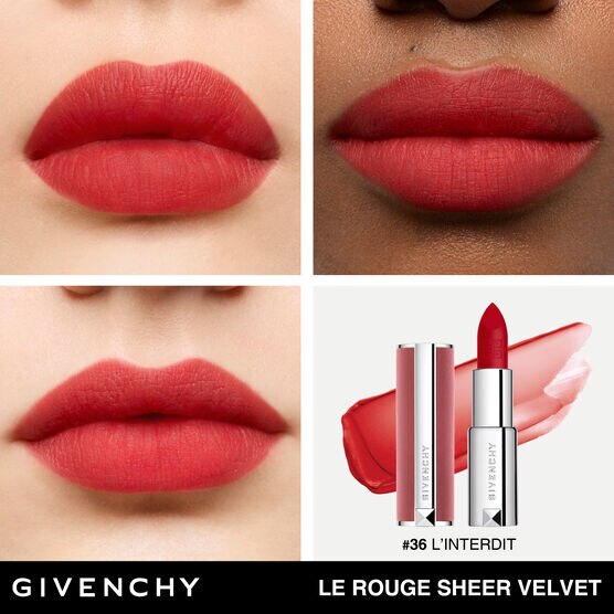 LE ROUGE S HEER VELVET 3 LIPS 3,4G